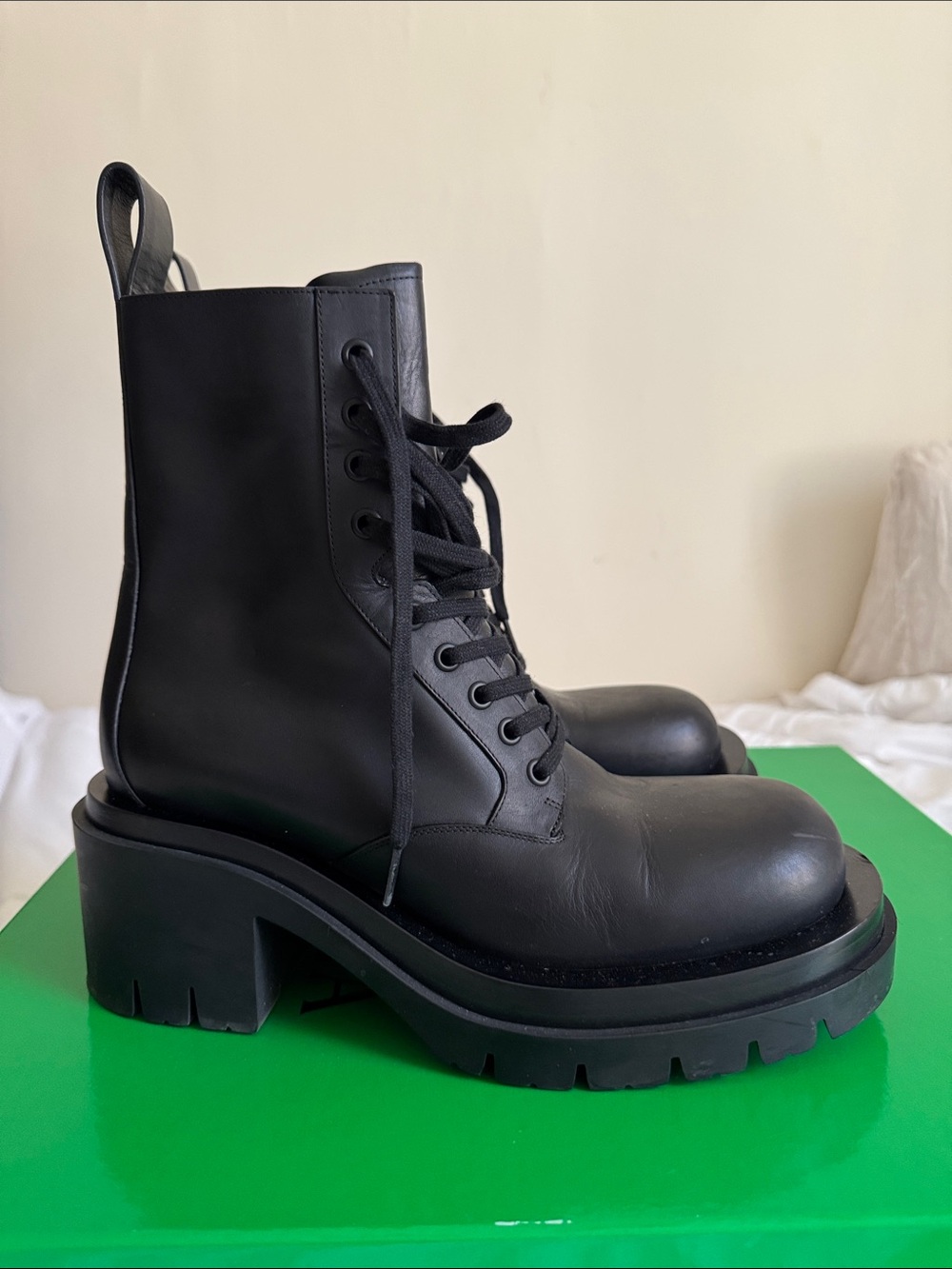 Bottega Veneta combat boots